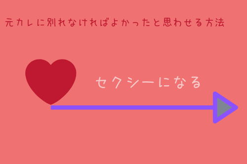 元カレに「別れなければよかった」と思わせる方法4:セクシーになる